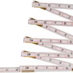 Crescent Lufkin 5/8" X 6' Red End® Engineer's Scale Wood Rule - 1066DN , White