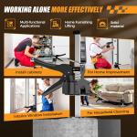 Labor Saving Arm Jack Handle 12 in Furniture Jack Drywall Lift for Wall Tile Locator, Multi Function Height justment, Door Panel, Lever Arm Tool Board Weight 330lb, Lift Range 6.7In