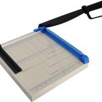 TEXALAN(R) 12" A4 Paper Cutter Multi-Purpose Trimmer for Metal Sheet, Leather, Plastic Sheet, Non-Woven Fabric, 12 Sheets 80-Gram Paper