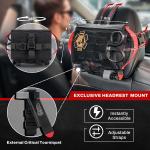 RHINO RESCUE Car Tactical IFAK Trauma Kit with C-A-T Tourniquet, First Aid Kits for Vehicles, Molle Pouch for Military, Combat, Car, Van, ATV