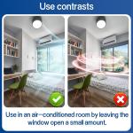 Sliding Door Security Bar,Window Security Bars Inside,17-50 inch justable Patio Glass Door/Window Lock Bar for Burglar Proof/Child Safety, Window Stoppers for Sliding/Vertical Windows -2 PCS