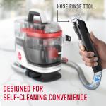 Hoover CleanSlate Plus Portable Carpet + Upholstery Spot Cleaner Machine, Powerful Suction with Versatile Tools, Pet Stain Remover, Car and Auto Detailer, Pair with Hoover Carpet Cleaner Solution
