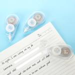 White Correction Tape - 12-Pack, 26.25 Feet Correction Tape, Essential for Office Supplies and School Supplies, writing supplies and correction supplies (Transparent)