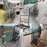 Upgre Folding Drywall Cart Heavy Duty,Drywall Dolly Lo 2200 lbs Capacity,Panel Cart with Extended Large Deck,Panel Dolly Handling Plywood Sheetrock Glass and Windows Service