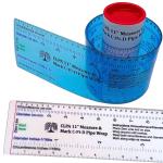 11" Diameter Measure & Mark C-Pi-D Pipe Wrap Around - Measure & Marking Tool, Cutting Guide With Re Through Design for Circumference, Diameter