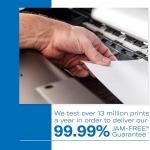 Hammermill Printer Paper, Premium Inkjet & Laser Paper 24 Lb, 8.5 x 11 - 1 Ream (500 Sheets) - 97 Bright, Me in the USA, 166140R