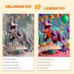 Laminating Sheets 100 Pack, 3 Mil Clear A4 Thermal Laminate Pouches, 8.7 x 11.9-inch Lamination Sheet, Laminator Plastic Paper Hold 8.5 x 11 inch, Suitable for Paper/Photo/Card/Notecard