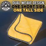 Chemical Guys Professional Gre Premium Microfiber Towels for Cars, Gold, 16" x 16", Ultra-Soft and Scratch-Free Car Detailing Cloths for Trucks, Motorcycles, and More - 3 Pack