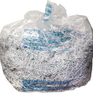 GBC Shredder Bags, 30 Gallon, Plastic, for 500X, 500M, 750X, 750M and Large Office Shredders, 25/Box (1765015)