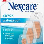 Nexcare Waterproof Clear Bandages, Covers And Protects, 360 Degree Seal Around The P Offers Exceptional Protection Against Water, Dirt, And Germs, Assorted Sizes, 100 Count