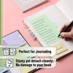 Mr. Pen- Sticky Note Set, 410 Pack, Pastel Colors, Sticky Notes Tabs, Divider Sticky Notes, Office Supplies, Planner Sticky Note Dividers Tabs, Book Notes, Bible Sticky Notes