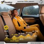 Raidbee® 26"+26" Windshield Wiper Bles Automotive Replacement for Ford Fusion 2013 2014 2015 2016 2017 2018 2019 2020 – Genuine OEM Quality (Set of 2) Pinch Tab