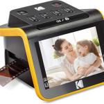 KODAK Slide N SCAN Film & Slide Scanner Digitizer with 5” LCD Screen, Quickly Convert Negatives & Slides to Digital 22MP JPEG Photos, Compatible with 135, 126 and 110 Film & Slides