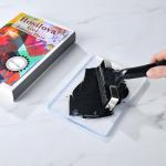 Reusable Gel Printing Plate Kit- 8" X 10" Gel Plate with Acrylic Paint, Printing Paper, Stencil, Storage Box, Rubber Roller, Baren, Easy Clean Plate,DIY Printmaking for Art Card Making, Scrapbooking