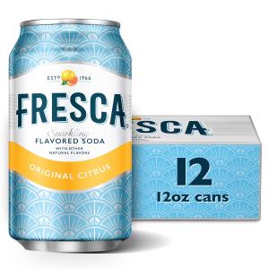 Fresca Citrus Soda, 12 Ounce (Pack of 12)