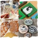 White Marker Pen for Art 5pcs, White Highlighter Pen Set with Brush Pen, Fineliner, Pencils, Acrylic Paint Pens for Black Paper Writing, Drawing