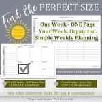 Weekly To Do List Notep, 60 Page Task Planning P w/Daily Checklist, Priority Todo Checkbox & Notes. Desk Notebook to Organize Office 11 X 8.5