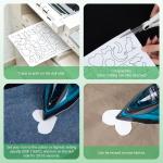 KOPAIBOS Freezer Paper Sheets for Quilting & Crafts - 8.5x11 Inches, 30 Sheets - Heavy Duty, Laser & Inkjet Printable Wax Paper for Quilters, Applique & Sewing Projects