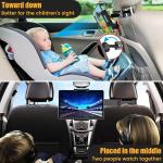 najiaxiaowu Tablet Holder for Car,ip Herest Mount for 5.5-18.4 Inch ip/Phones Car Tablet Holder with 360°Rotating justable Trip Essentials,Black