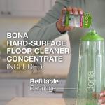 Bona Multi-Surface Floor Premium Spray Mop - Includes Multi-Surface Floor Cleaner Concentrate and Machine Washable Microfiber Cleaning P - For Stone, Tile, Laminate and Vinyl LVT/LVP Floors
