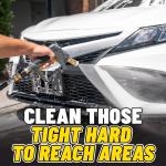 Chemical Guys Snubby Pressure Washer Gun with Foam Cannon Attachment - Short Handle for Gas and Electric Pressure Washers, Foam Sprayer Ideal for Car Washing, Detailing, and Home Cleaning Projects