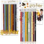 Harry Potter Pencils for Kids - Bundle with 10 Hogwarts Pencils, Stickers, and More | Harry Potter Classroom School Supplies