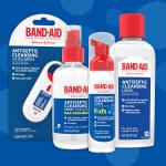 Band-Aid Brand Antiseptic Cleansing Foam for Kids, First Aid Antiseptic Foam Kills Germs to Prevent Infection, with Benzalkonium Cl Wound Antiseptic & Aloe, No Sting, 2.3 fl. oz