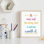 Carson Dellosa 12-Piece Growth Mindset Posters, Motivational 8.5" x 11" Wall Decor for Bulletin Board Decorations, Classroom, Office Decorations, School Counselor Must Haves