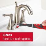 Rubbermaid Reveal Power Scrubber with Multi-Purpose & Grout He, Cordless Electric Battery Powered Scrub Brush, Water Resistant, for Home/Kitchen/Bathroom/Grout/Tile/Shower/Tub