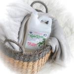 Rebel Green Laundry Detergent, Organic and Sulfate Free Hypoallergenic Laundry Soap, Unscented, 64 Lo Bottle