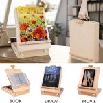 Louise Maelys Tabletop Art Easel for Painting - Canvases Table Easel Stand for Painters Painting by Numbers, Students Beginners Artist ults