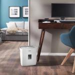 Dahle PaperSAFE PS 100 Paper Shredder, Oil Free, Jam Protection, Security Level P-4, 5 Sheet Max, Shreds Staples, Paper Clips & Credit Cards