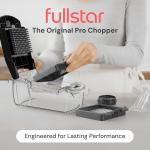 Fullstar The Original Pro Chopper - Vegetable Chopper and Spiralizer, Food Chopper with Container, Fruit Slicer, Kitchen Ggets & Gifts, Home Essentials (4 in 1, Clear)