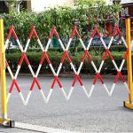 Expandable Retractable Mobile Safety Barrier - 1.2m x 1.5m Foldable Crowd Control Solution for Event Safety and Pedestrian Traffic Management