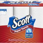 Scott Paper Towels, Choose-A-Sheet - 12 Mega Rolls = 22 Regular Rolls (102 Sheets Per Roll)