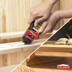 UniBond No More Nails Original, Heavy-Duty Mounting hesive, No Nails Strong Glue for Wood, Ceramic, Metal & More, White Instant Grab hesive, 1 x 234g Tube