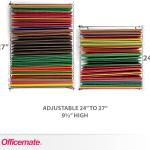 Officemate Hanging File Frame, 24-27, Letter Size, Steel, 4 Sets (91965)