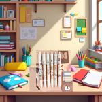 Jowxsx 1Pc Random Bear Erasable Pen Gel Pens 0.5mm Blue Gel Pens Cartoons Press Pen Cute Stationary Office Accessories School Office Supplies Writing and Correction Supplies