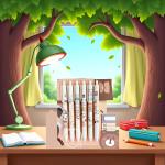 Jowxsx 1Pc Random Bear Erasable Pen Gel Pens 0.5mm Blue Gel Pens Cartoons Press Pen Cute Stationary Office Accessories School Office Supplies Writing and Correction Supplies