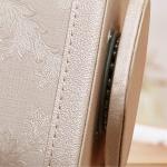 PUSU Leather 360°Rotatable Remote Control Holder,Nightstand TV Remote Cdy,Office Supplies Desktop Organizer,Spinning Storage Box for Pen,Mail,Phone,DVD, Blu-Ray, Media Player, Heater Controllers