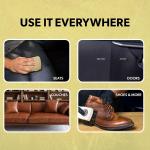 Chemical Guys Leather Cleaner and Conditioner Detailing Kit - Leather Care Kit For Natural, Synthetic, Faux, Pleather, and More for Car Interiors, Apparel, Furniture, Boots & Accessories - 9 Items