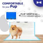 Pico Stand Up Vertical Wall Dog Puppy Pee P Holder - Indoor Splash Guard for Potty Training - Potty P Holder with Easy Clean up for Leg Lifting Small and Medium Dogs Potty Wall