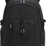Basics Travel Laptop Backpack for 17 in / 43.1 cm Laptop, Black