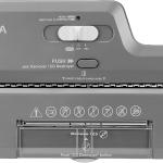 Aurora AS810SD 8-Sheet Strip-Cut Paper, CD and Credit Card Shredder Basket