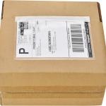 SJPACK 7.5" x 5.5" Shipping Label Sleeves, Clear hesive Top Loing Packing List, Label Envelopes Pouches - 100 Packs