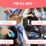 Sauberkugel - The Clean Ball - The clever way of cleaning purses, bags, backpacks and school bags (Blue)