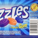 Original Razzles Candy/Gum, Box of 24 1.4-Ounce Bags