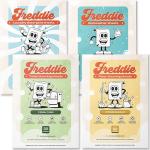 Freddie Everything 1x Bundle: 1 Pack of Fragrance Free Laundry Sheeets plus 1 pack each of Toilet Cleaning Sheets, Floor Cleaning Sheets, Dishwashing Sheets