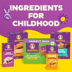 Annie's Organic Cheddar Cheesy Smiles, Baked Corn Puffs, Gluten Free, 4 oz