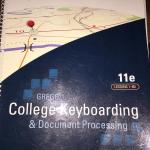 Gregg College Keyboarding & Document Processing: Lessons 1-60